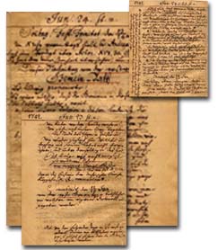 Compilation of images from the community records collection.